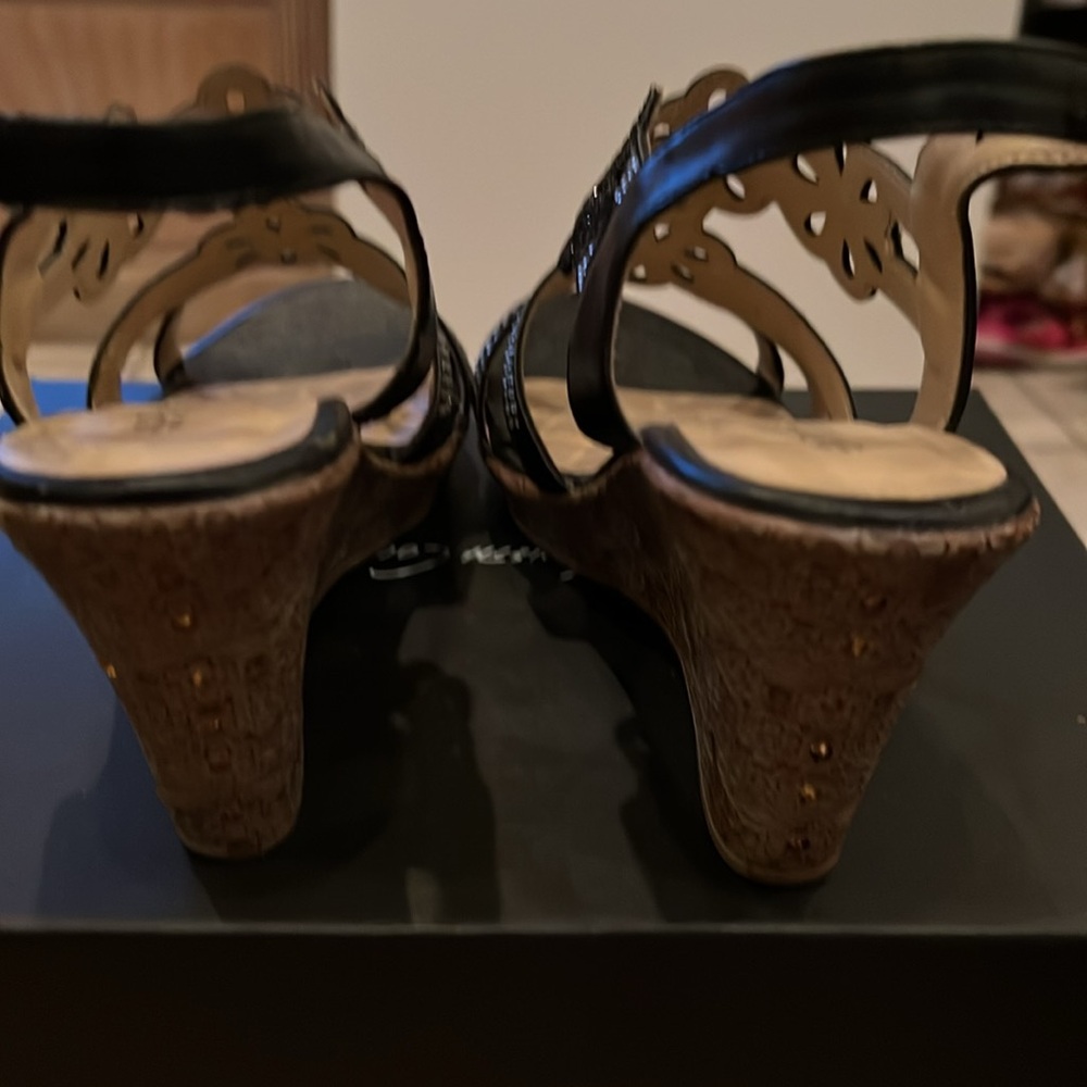 Patrizia Derna Sandals in Black Crystal Sz38 NEW - Picture 11 of 14